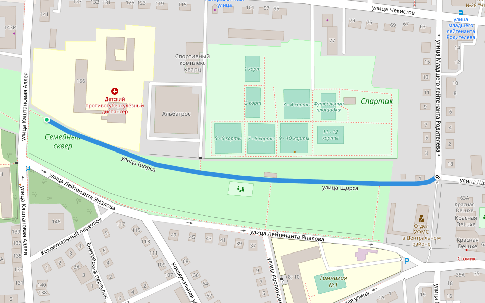 улица Щорса