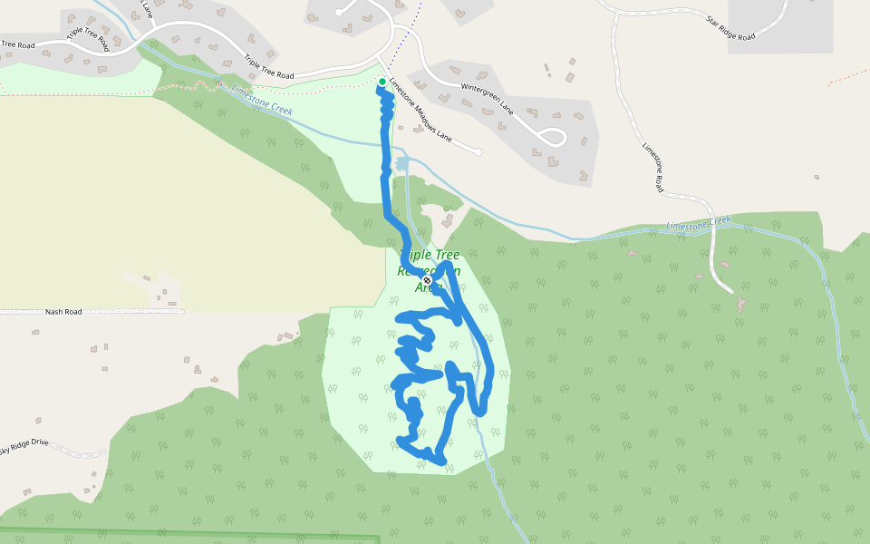 Triple Tree Summit Trail