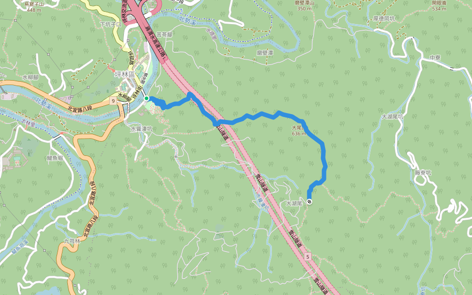 大尾山登山步道