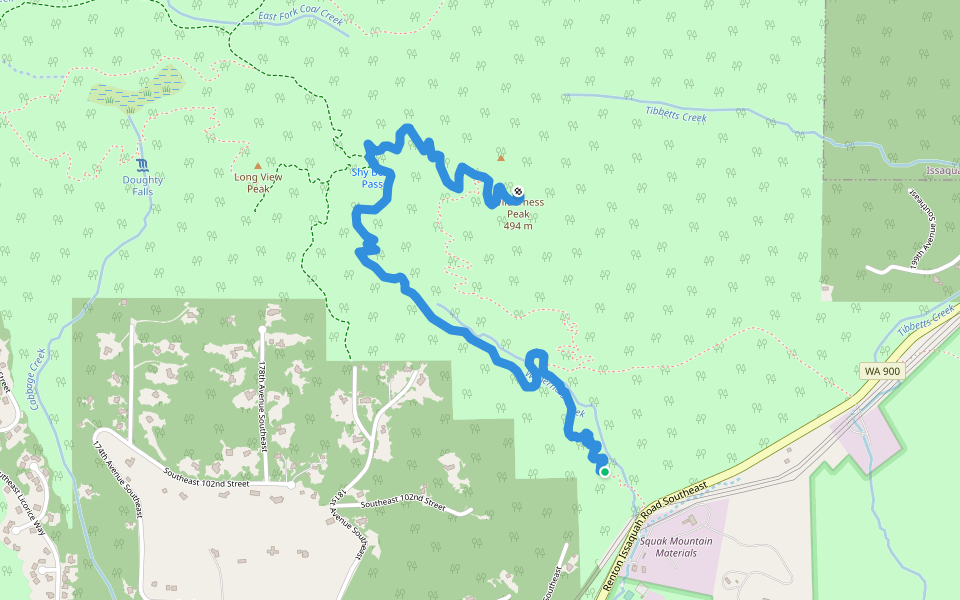 Whittaker Wilderness Peak Trail