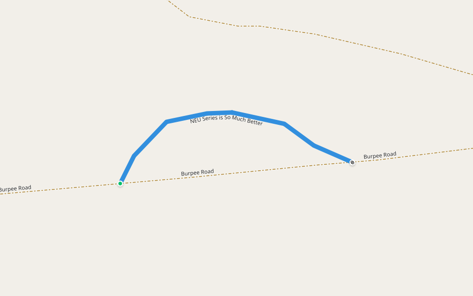 NEU Series is So Much Better walking route map in Elizabethtown