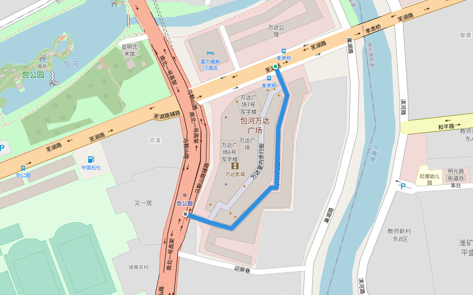 包河万达金街