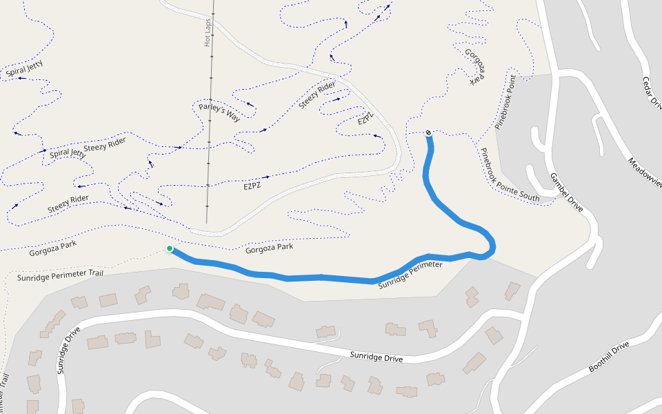 Sunridge Perimeter Walking And Running Trail Park City, Utah Pacer