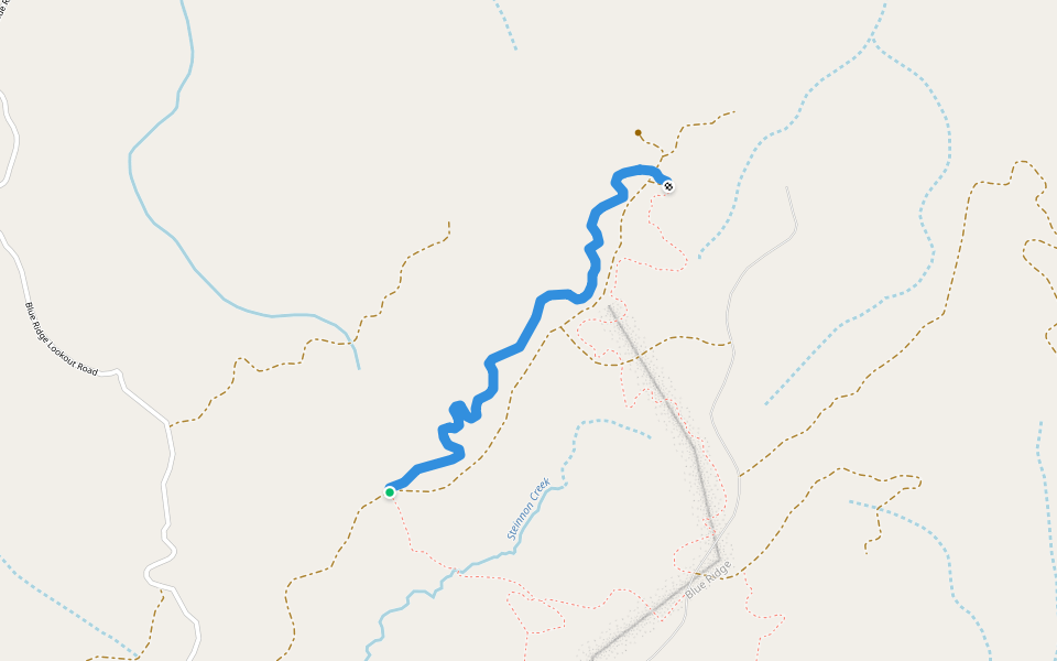 NCCC walking route map in Coos Bay