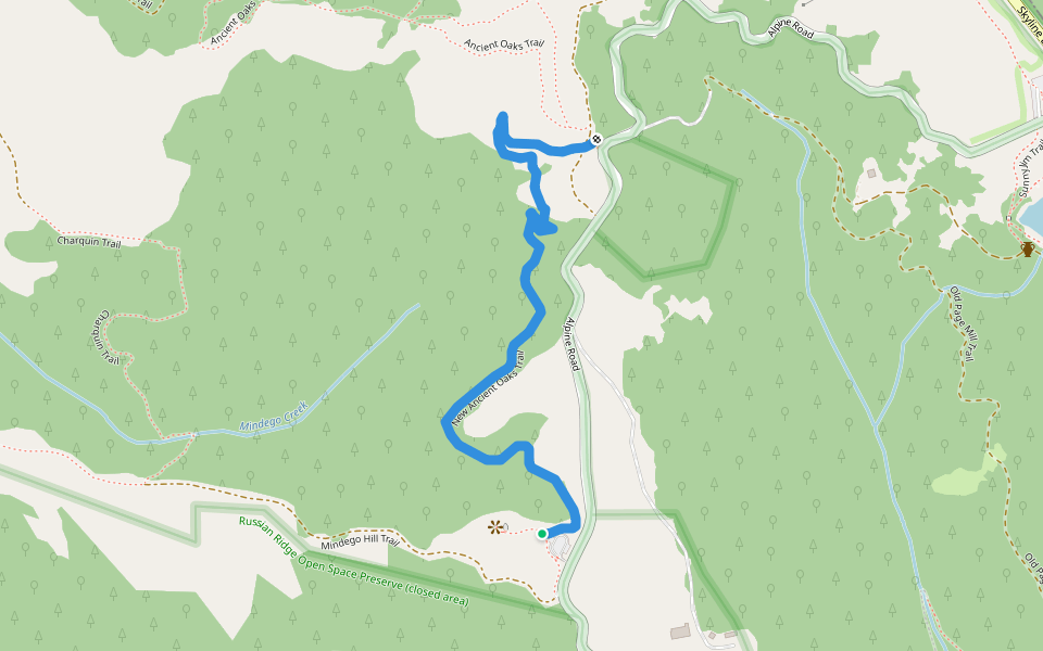 New Ancient Oaks Trail