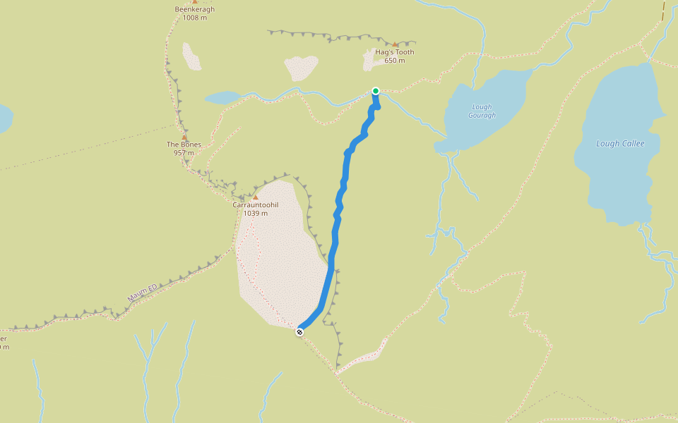 The Heavenly Gates walking route map in Killarney Road