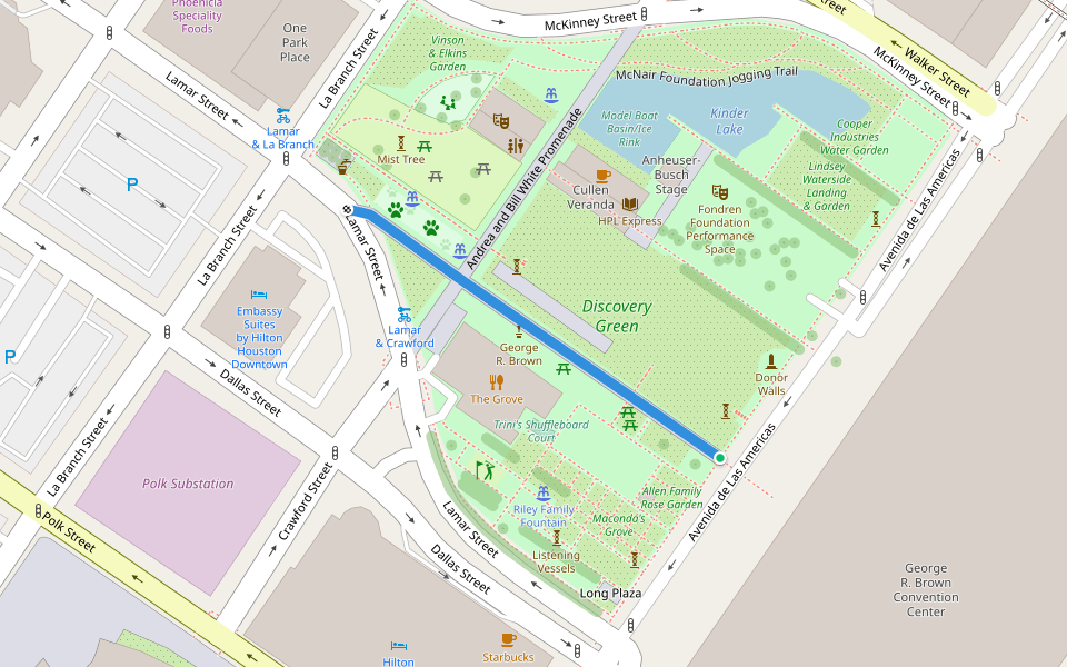 Brown Foundation Promenade