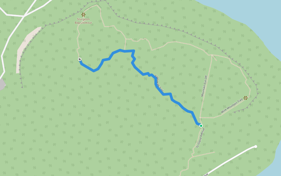 Valleywalk Trail walking route map in Neebing