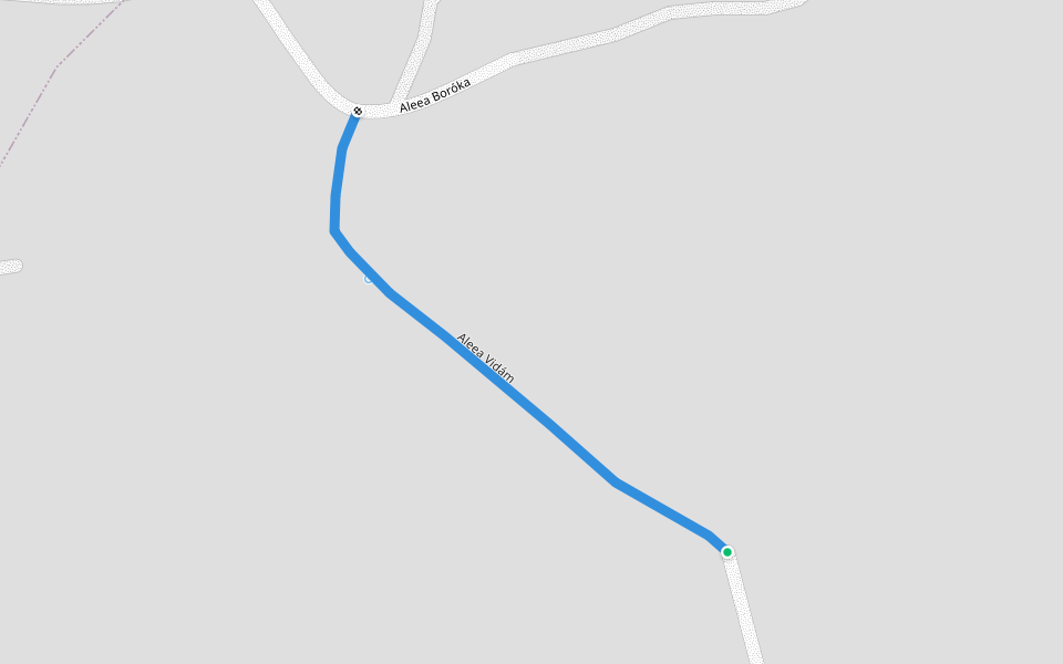 Aleea Vidám walking route map in Sântimbru-Băi