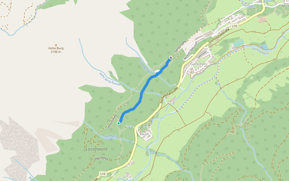 Jubiläumsweg 29;54 walking route map in Lahnwiesen
