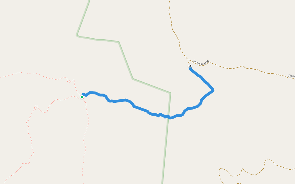 Trail Canyon Trail (176) walking route map in Los Lunas