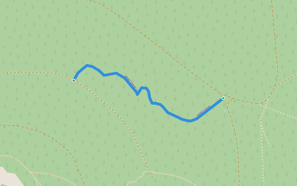 Jägersteig walking route map in Neustadt am Kulm