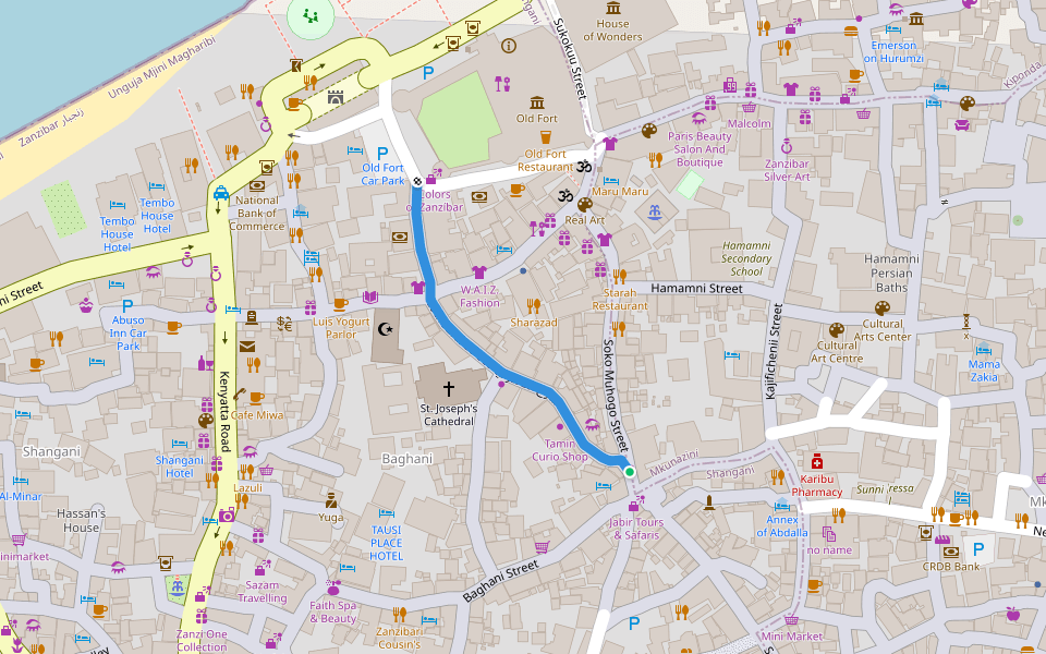 Cathedral Street شارع الكاتدرائية