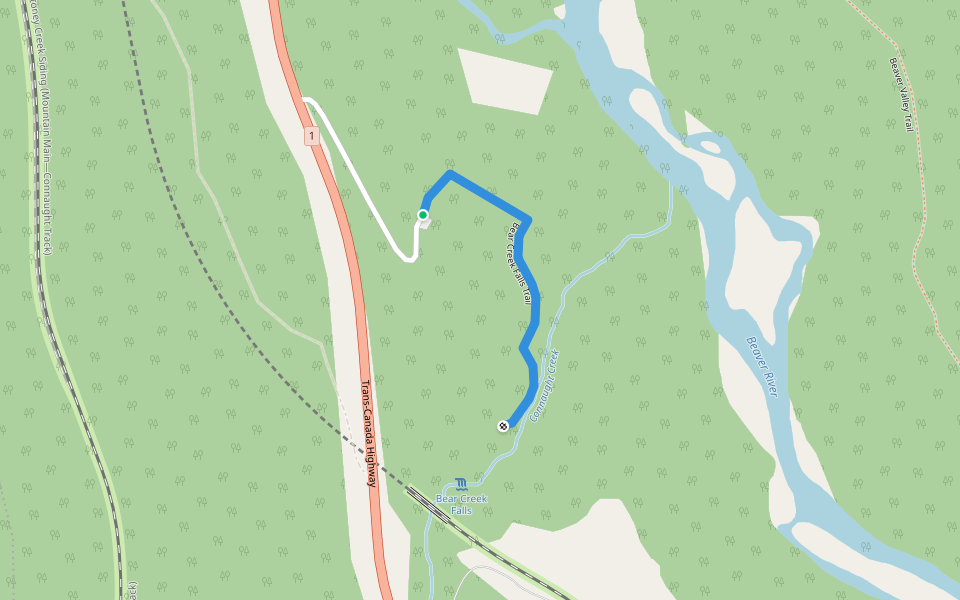 Bear Creek Falls Trail