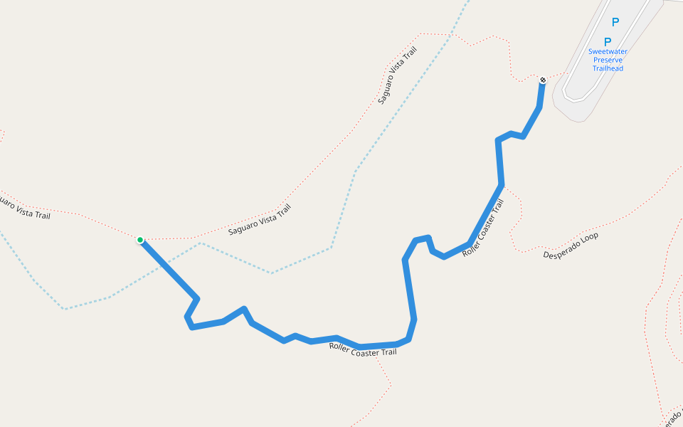 Roller Coaster Trail