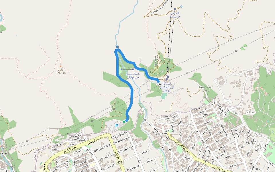 جاده سلامتی توچال