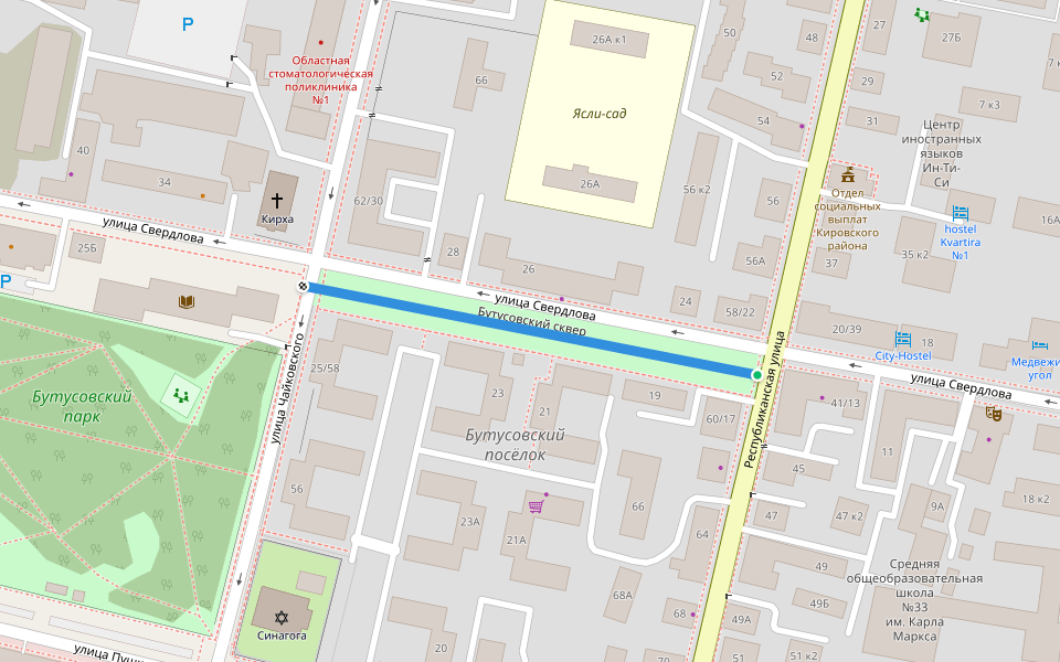 Бутусовский сквер