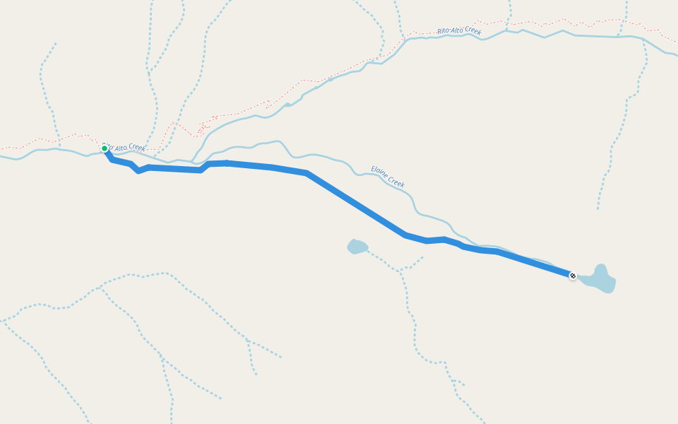 Elaine Trail (FS884) walking route map in Moffat
