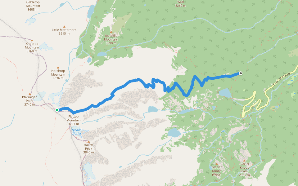 Flattop Mountain Trail