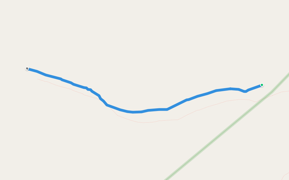 Old Hawaiian Trl walking route map in Naalehu