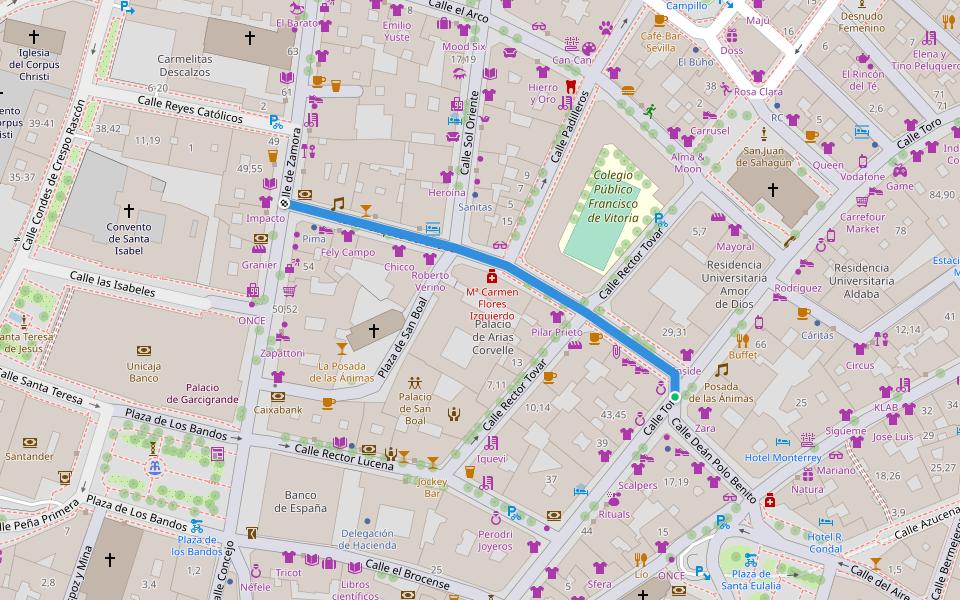 Calle Vázquez Coronado