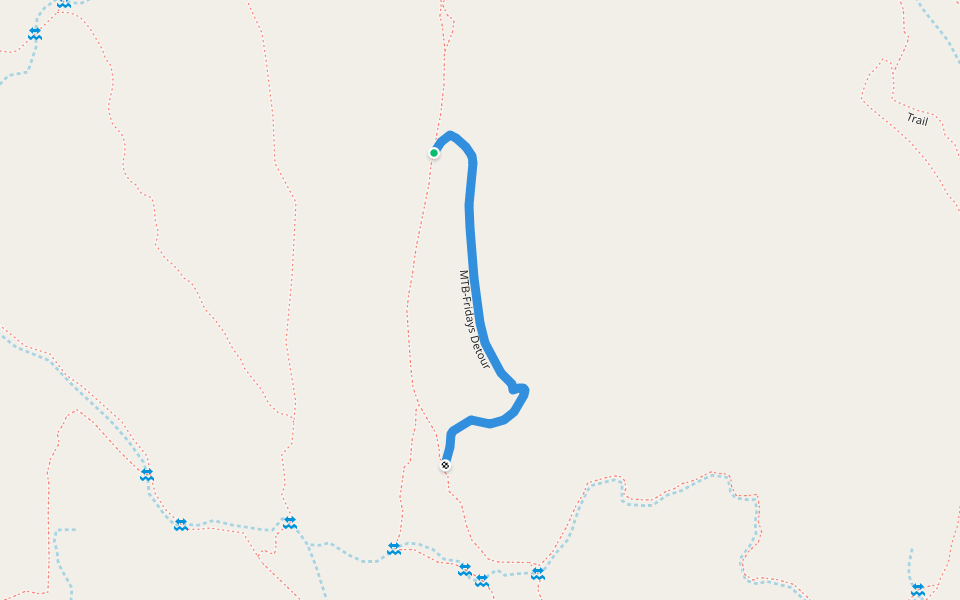 MTB-Fridays Detour walking route map in Showkah