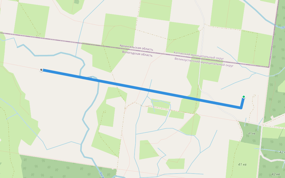 гр. р walking route map in Chagoda