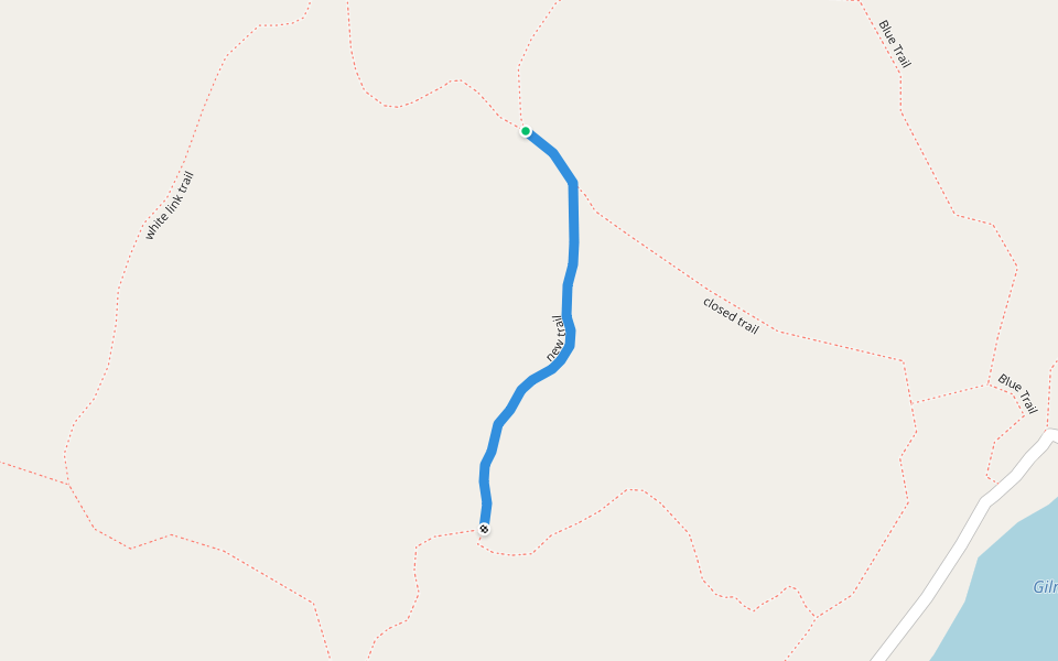 new trail walking route map in Pound Ridge