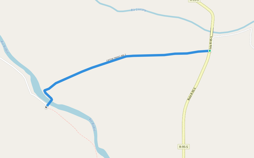 GPT08-TR002-RR-2 walking route map in Liucura