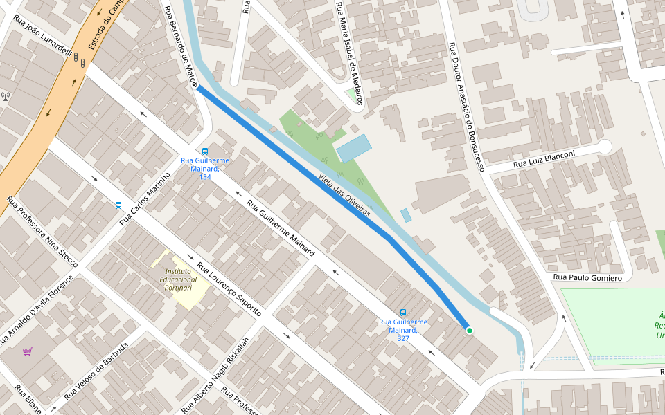 Viela das Oliveiras in São Paulo | Walking Map