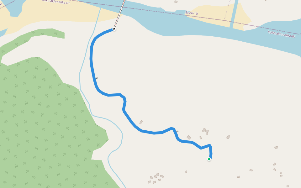 s walking route map in Suikot