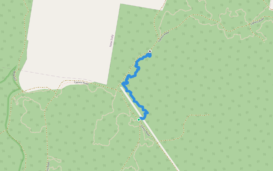 Jabba's Palace walking route map in Tabbimoble