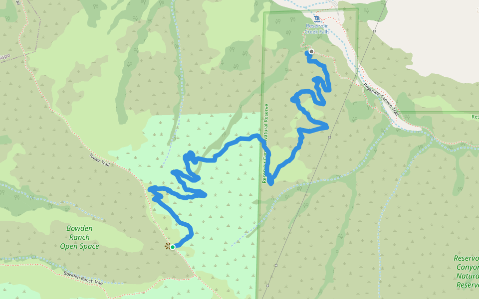 Reservoir Canyon Summit Trail