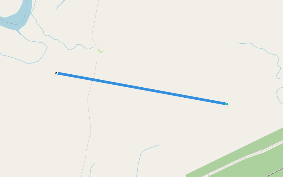 кв 7 walking route map in Tyva