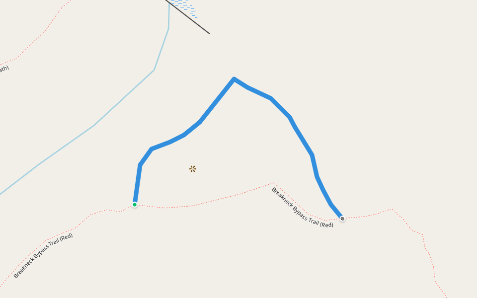 old red? walking route map in Beacon