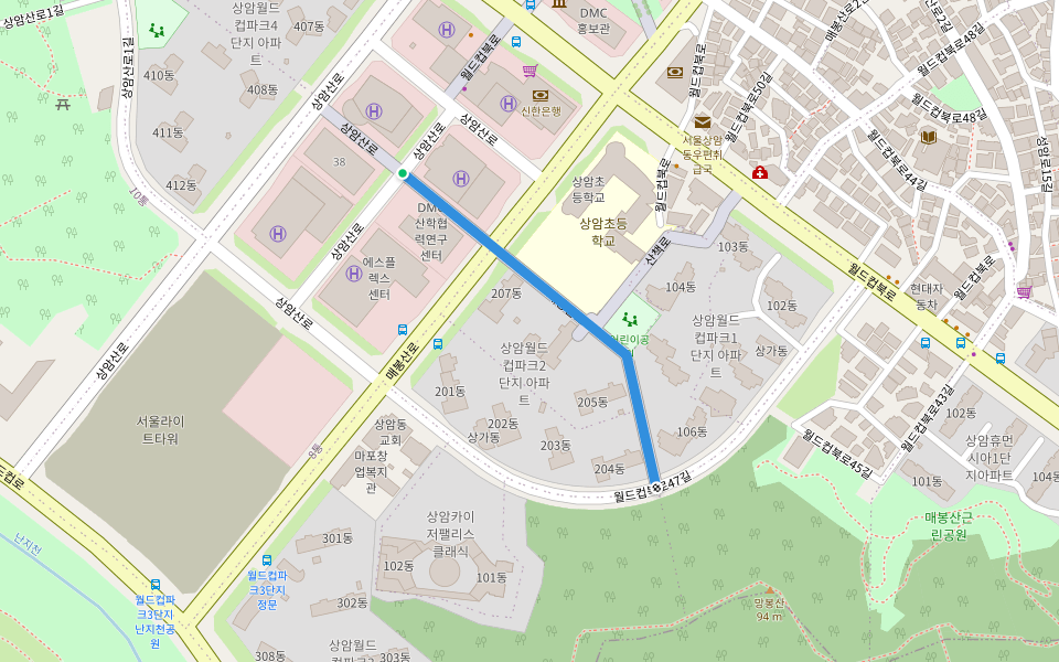 매봉산로