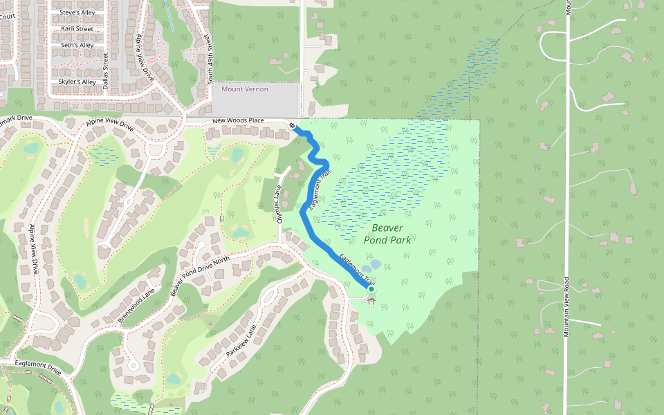 Eaglemont Trail Hiking Mount Vernon, Washington Pacer