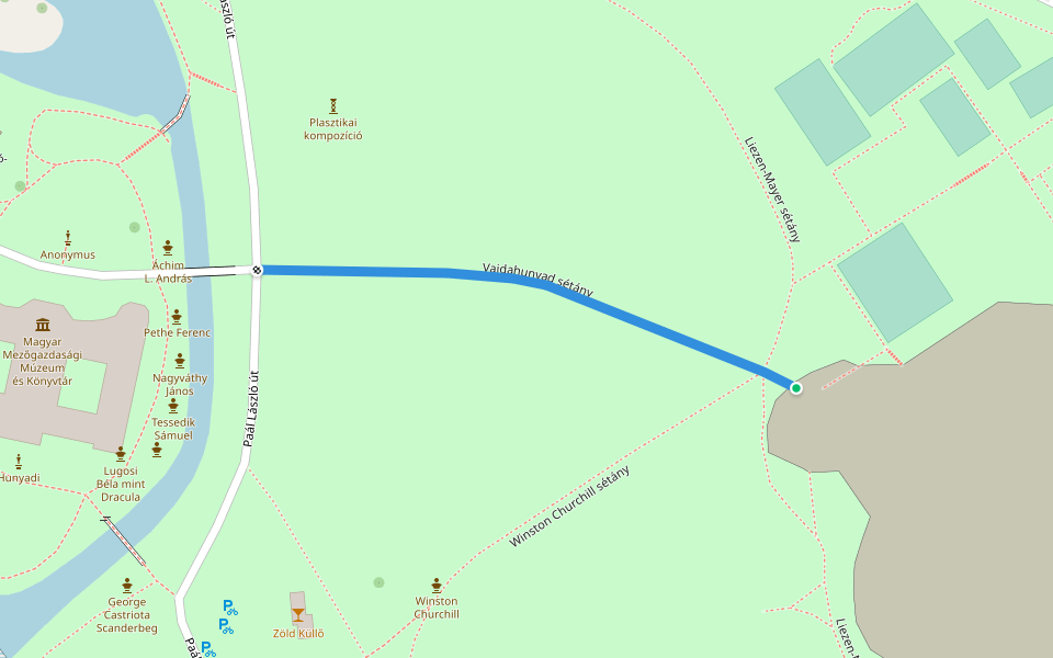 Vajdahunyad sétány