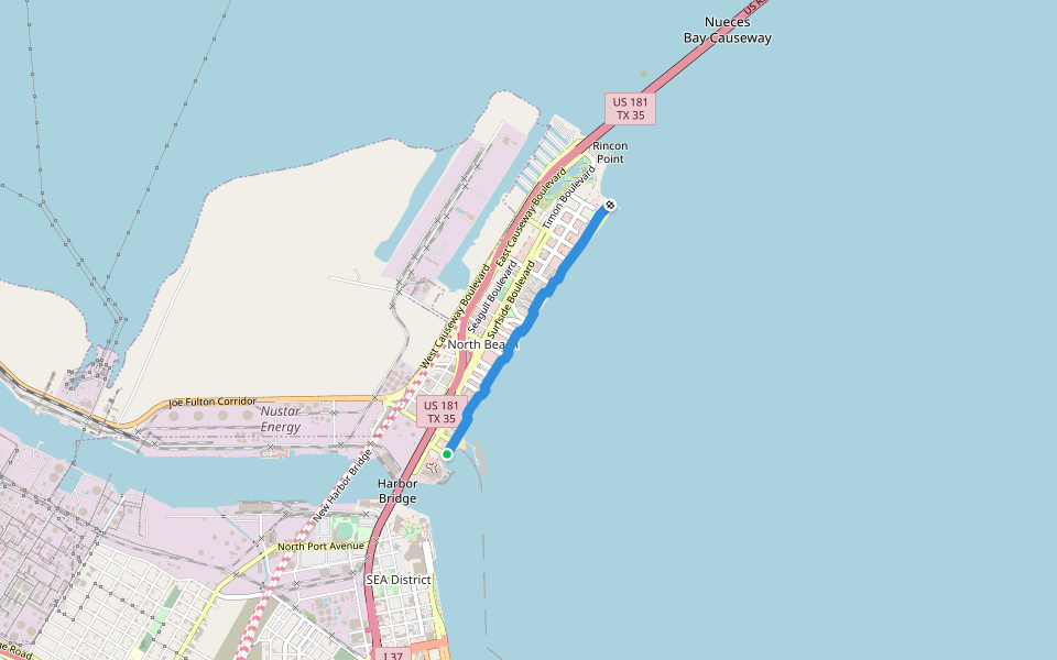 Corpus Christi Beach Walk