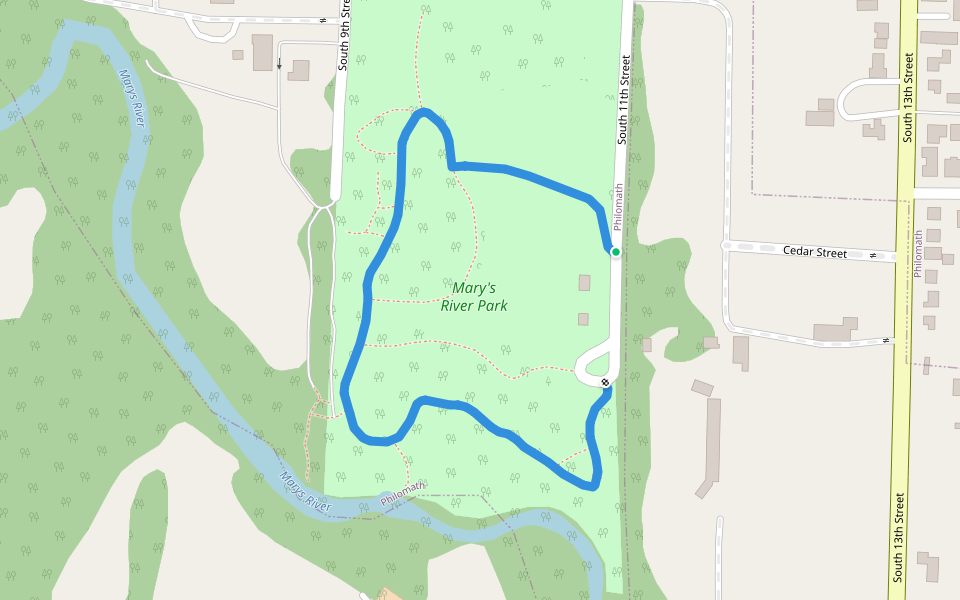 Mary's River park