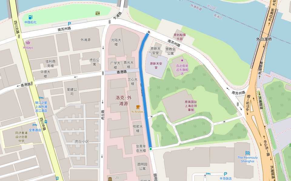 圆明园路
