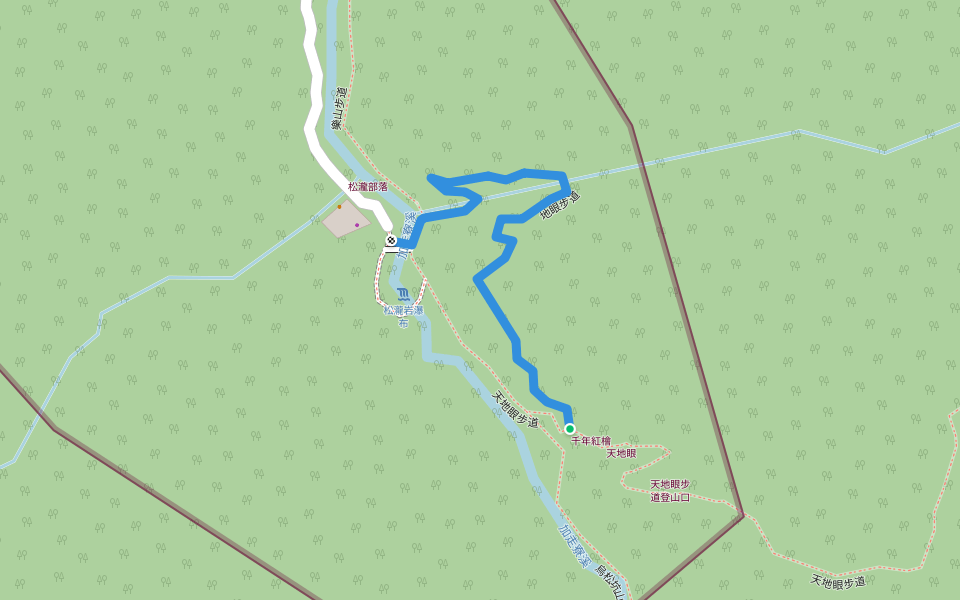 地眼步道