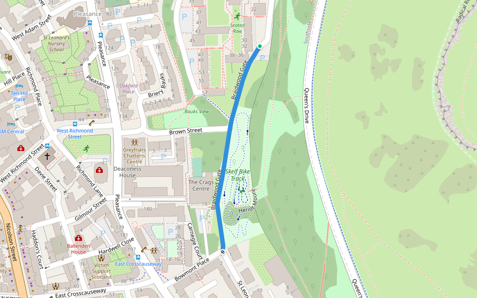 Braidwood Gate Walking And Running Trail Edinburgh, Scotland Pacer