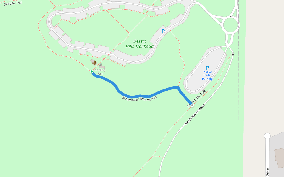 Sidewinder Trail Access