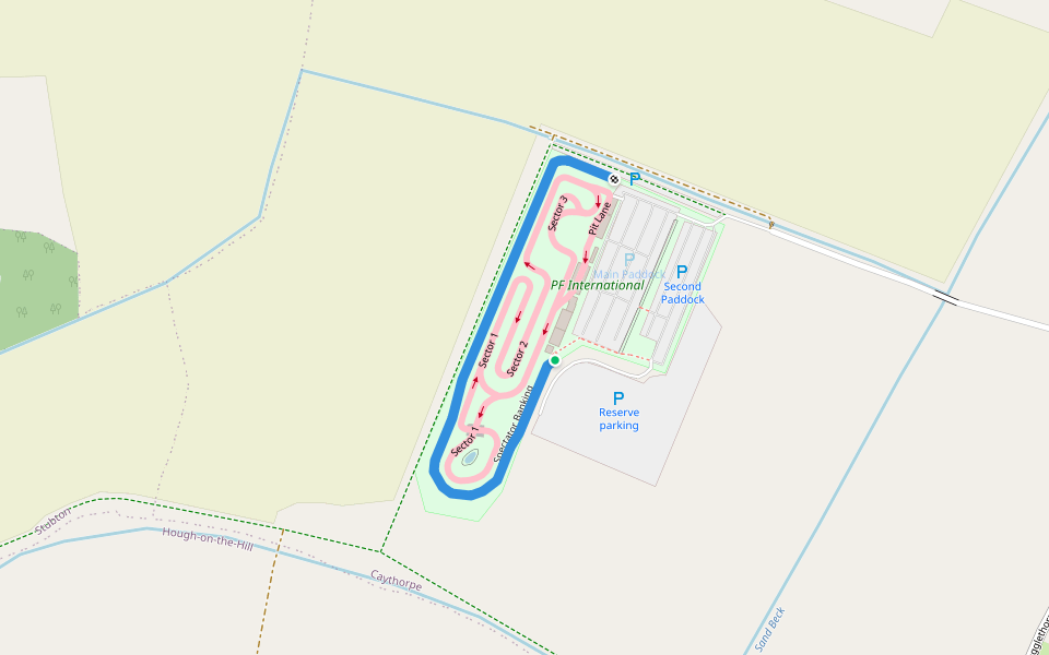 Spectator Banking walking route map in Brandon
