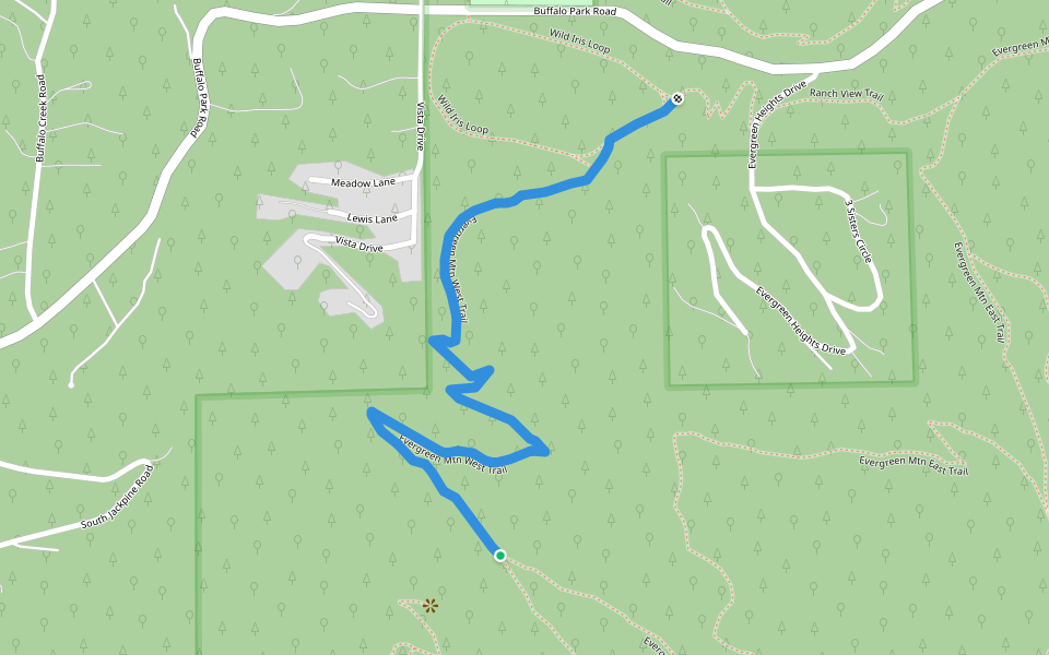 Evergreen Mtn West Trail