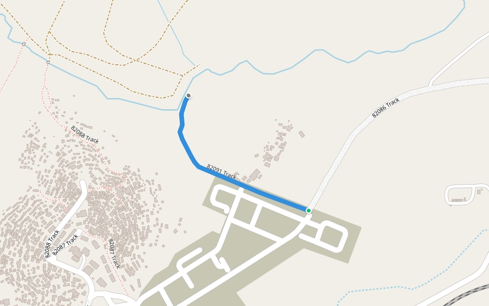 82091 Track walking route map in Emona