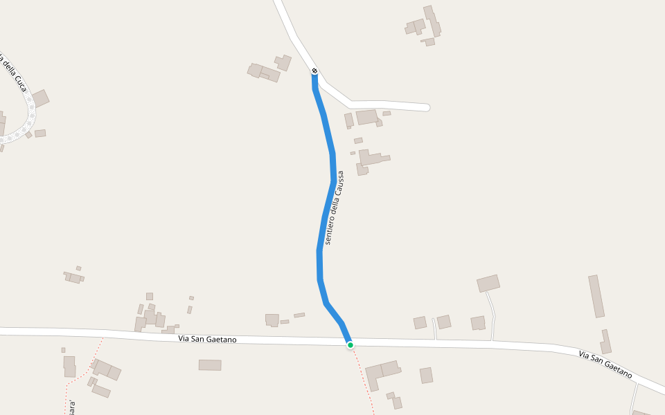 sentiero della Caussa