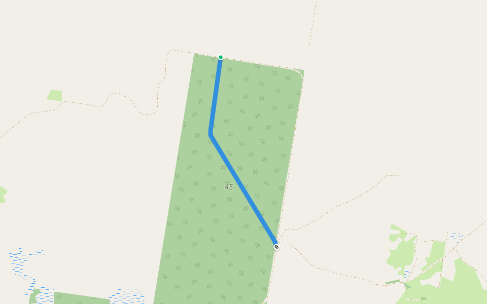 зимник walking route map in Molodykh