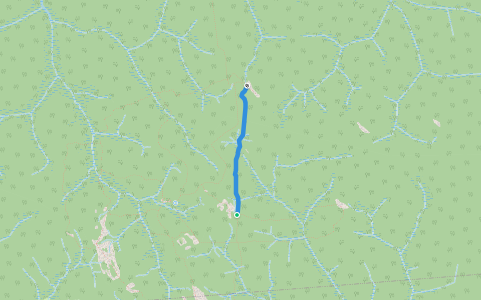 T4N walking route map in Nkolekoul